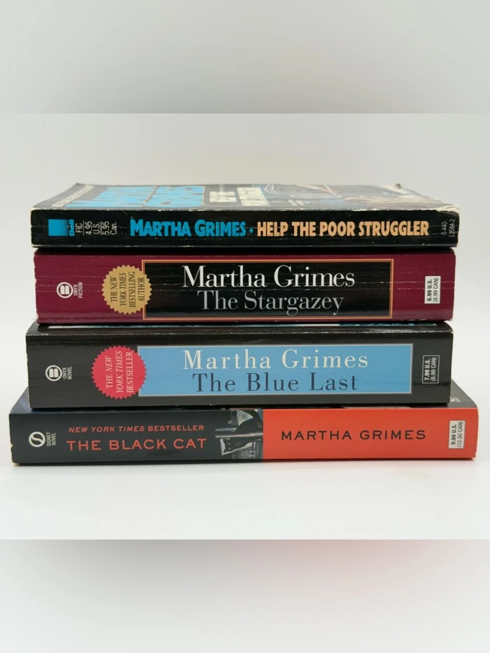 Lot of 4 Martha Grimes, Richard Jury Mystery Detective, Help The Novels (PB)